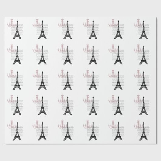 Paris Chic Cadeaupapier (Vlak)