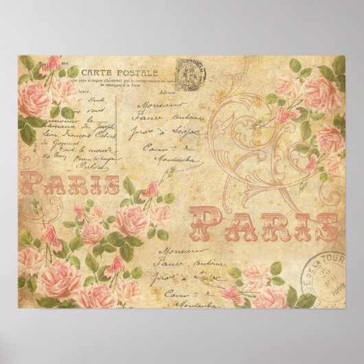 Paris Chic Poster (Voorkant)