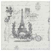 Paris Chic Script Stof (Close Up)