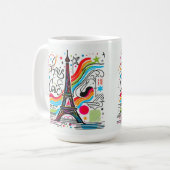 Paris Chic Vibes #4 Koffiemok (Voorkant links)