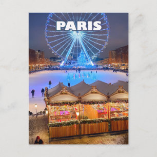 Paris Christmas Wonder Briefkaart