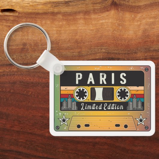  Paris City Limited Edition Sleutelhanger (Achterkant)