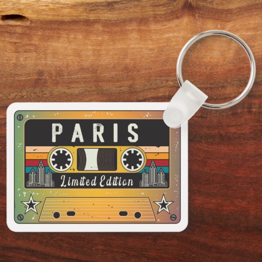  Paris City Limited Edition Sleutelhanger (Voorkant)