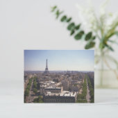Paris cityscape, Parijs, Frankrijk Briefkaart (Staand voorkant)