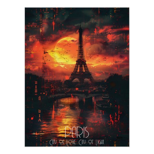 París: Ciudad de Amor y Luz Perfect Poster (Voorkant)