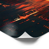 París: Ciudad de Amor y Luz Perfect Poster (Hoek)