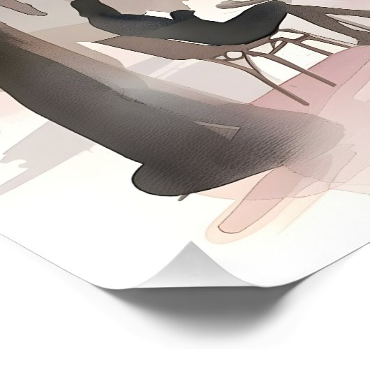 París: Ciudad del Amor y la Luz Perfect Poster (Hoek)