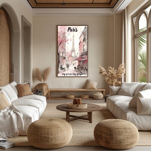 París: Ciudad del Amor y la Luz Perfect Poster