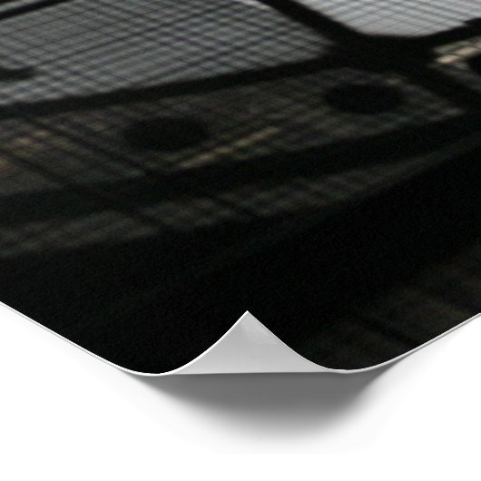 Paris Clock Poster (Hoek)