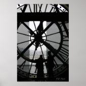 Paris Clock Poster (Voorkant)