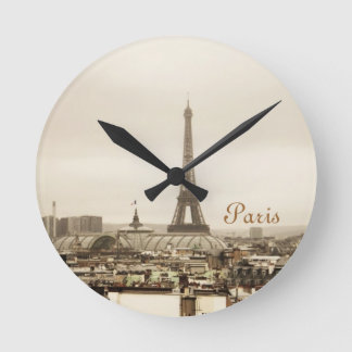 "Paris" Clock Ronde Klok
