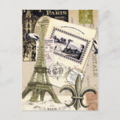  Paris Collage...briefkaart Briefkaart (Voorkant)