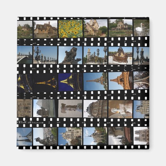 Paris Collecties Magnet (Voorkant)