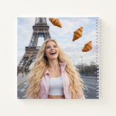 PARIS - CROISSANTS NOTITIEBOEK (Achterkant)