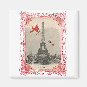 Paris Cupid Valentijn Magnet