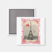 Paris  Cupido Valentijn Magnet (Voorkant / Achterkant)
