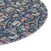 Paris Dark Icons Chic Design Snijplank (Hoek)