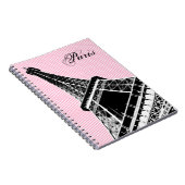 Paris, de Eiffel Tower-laptop Notitieboek (Rechterzijde)