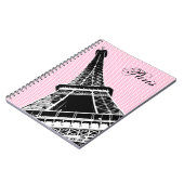 Paris, de Eiffel Tower-laptop Notitieboek (Linkerzijde)