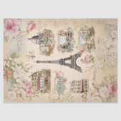 Paris Decoupage Tissue Paper Tissuepapier (Voorkant)