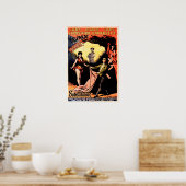 Paris Delprade Mystere. 1889  bioscoop Poster (Keuken)