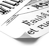  Paris Deptartwinkel Ad Poster (Hoek)