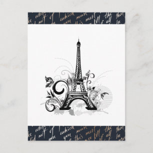 Paris Design Cute Briefkaart