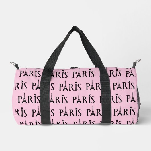 Paris Design Duffel Bag Plunjezak (Voorkant)