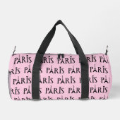 Paris Design Duffel Bag Plunjezak (Achterkant)