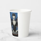 Paris DJ Art Collection（クラブカルチャー × パリ アートシリーズ） Papieren Bekers (Links)