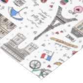 Paris Doodles Tafelkleed (Gekanteld)