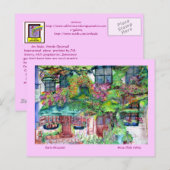 Paris Dreamin" - briefkaart (Voorkant / Achterkant)