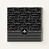 Paris Dreaming monogram Notitieboek (Achterkant)