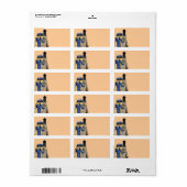 Paris Dreams Address Label (Full Sheet)