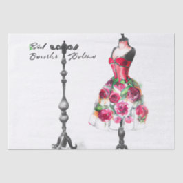 Paris Dress Form Tissuepapier