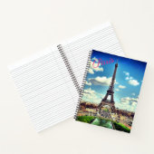 Paris-dun Eiffeltower — spiral notebook Notitieboek (Binnen)