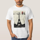 paris eifel tower jnf t-shirt (Voorkant)