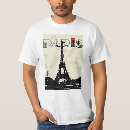 paris eifel tower jnf t-shirt (Voorkant)