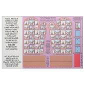 Paris Eiffel naaipatroon ambachten stof (Fat Quarter)