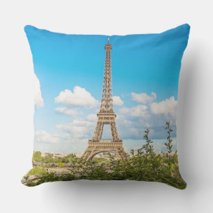 Paris Eiffel toren kleur foto buiten kussen
