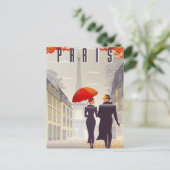  Paris eiffel torenarchitectuur frans Briefkaart (Staand voorkant)