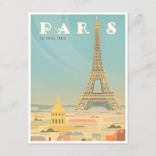 Paris eiffel torenarchitectuur frans Briefkaart (Voorkant)