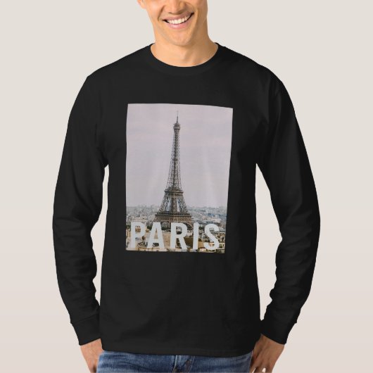 Paris  Eiffel Tower  Aesthetic Design  Classic T-shirt (Voorkant)