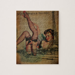 paris eiffel tower bachelorette legpuzzel