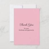 Paris Eiffel Tower beroemd Landmark Foto bedankt (Achterkant)