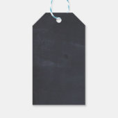 Paris Eiffel Tower beroemd Landmark Foto bedankt Cadeaulabel (Achterkant)