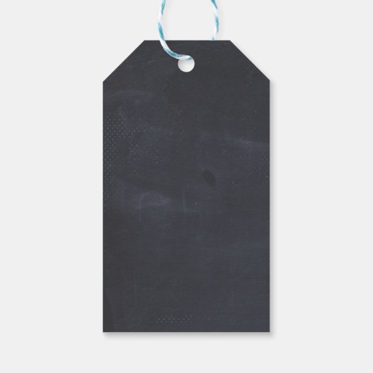 Paris Eiffel Tower beroemd Landmark Foto bedankt Cadeaulabel (Achterkant)