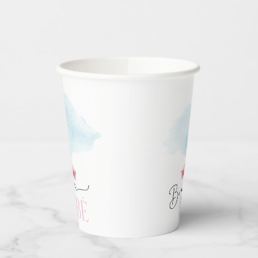 Paris Eiffel Tower Bonjour Baby Cups Papieren Bekers (Links)