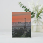 Paris Eiffel Tower Briefkaart (Staand voorkant)