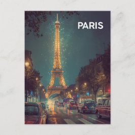 Paris Eiffel Tower Briefkaart